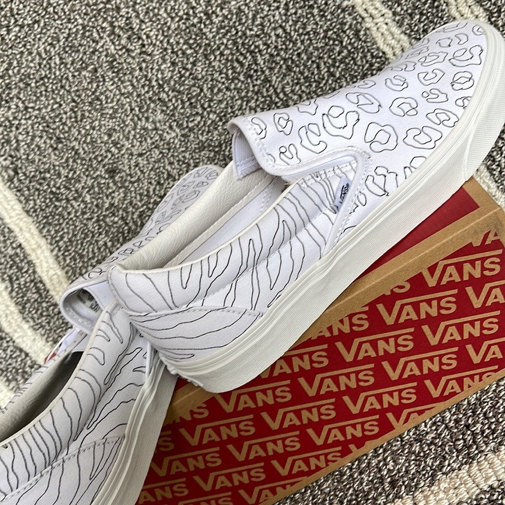 Vans Classic Slip-On U-Paint Leopard/Zebra WMNS - Picture 15 of 16